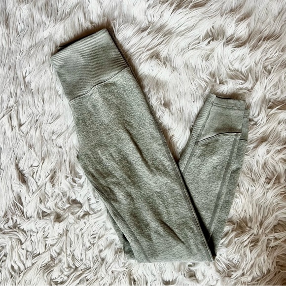 Alo high waist alosoft lounge leggings Heather gray XS - Picture 3 of 5